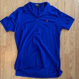 Blue and Orange Polo